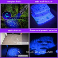 Detección de fluorescencia UV Light Mini Linterna